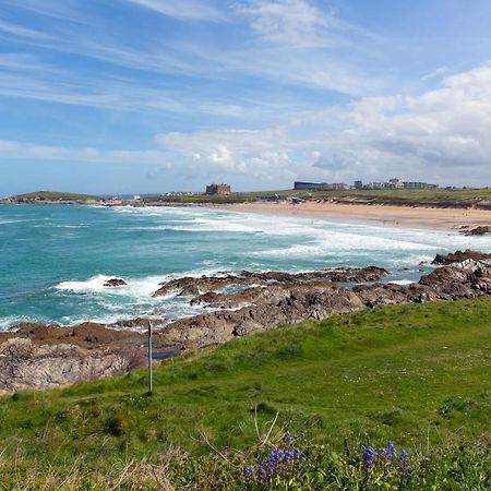 New Quay Fistral Beach Garden Apartment 3 מראה חיצוני תמונה