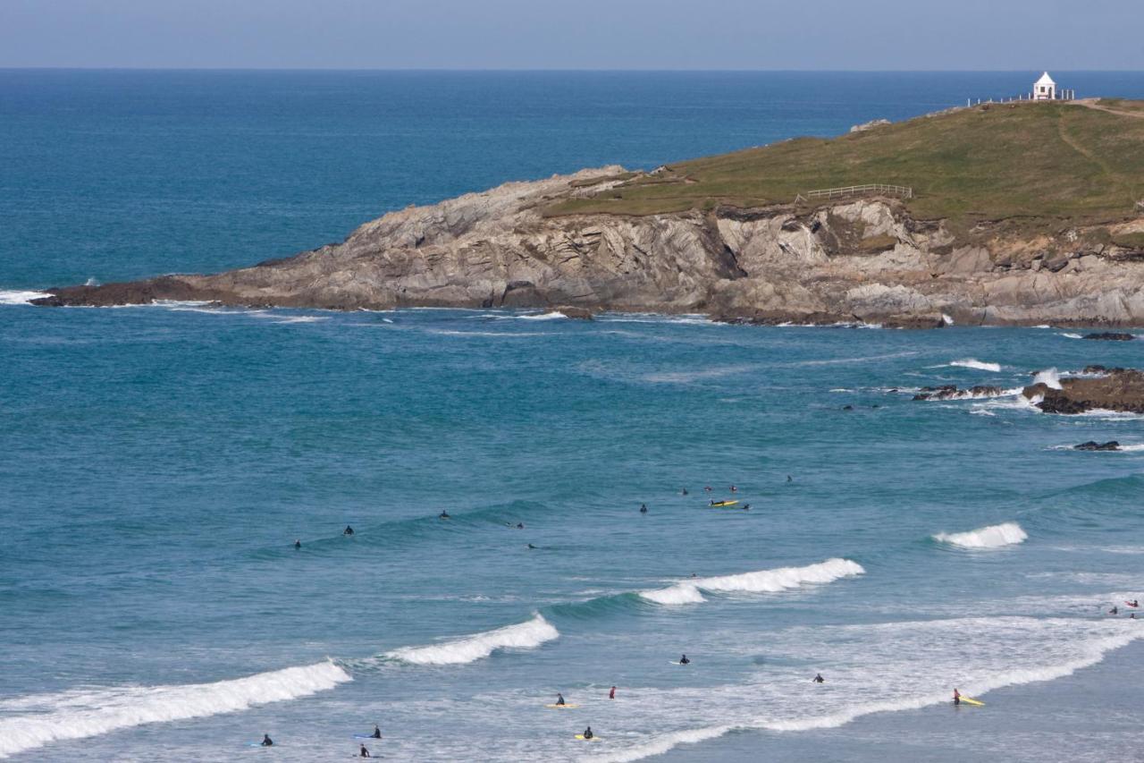 New Quay Fistral Beach Garden Apartment 3 מראה חיצוני תמונה